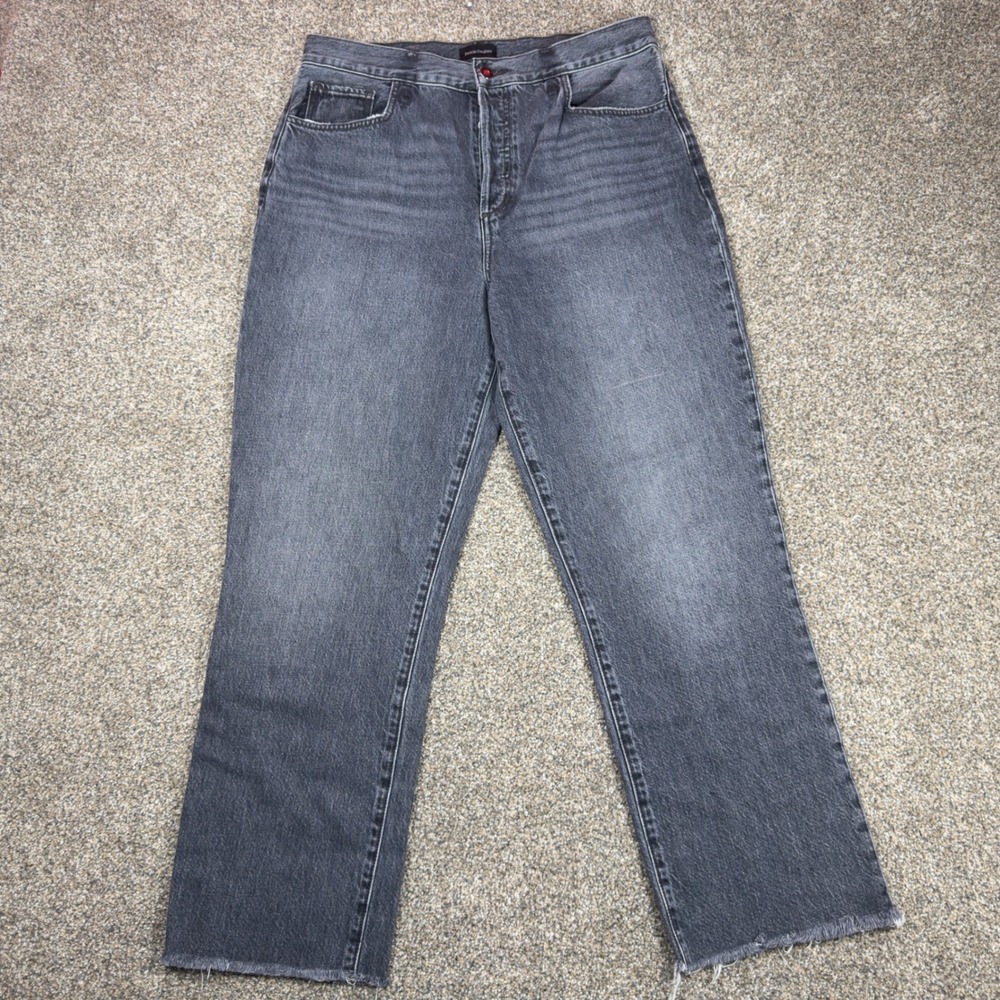 Favorite‎ Daughter The Otto High Rise Boyfriend Ankle Jeans Womens 32 Black